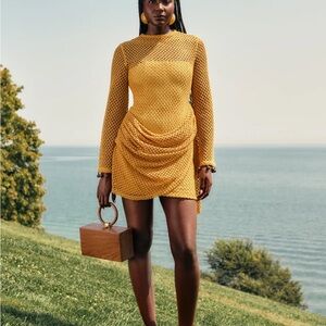 Egu Crochet Minidress by Andrea Iyamah (M)